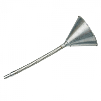 Silverline Flexible Steel Funnel - 150mm - Code 868860
