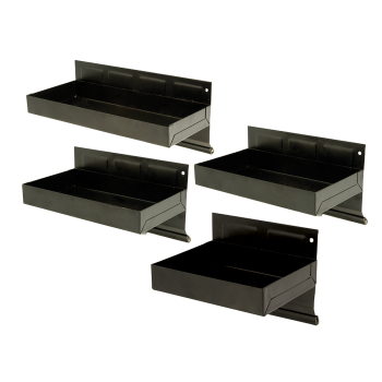Silverline Magnetic Tool Tray Set 4pce - 150 - 310mm - Code 868873
