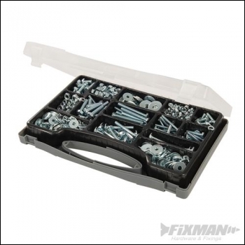 Fixman Coach Bolt & Set Screws Pack - 580pce - Code 871110