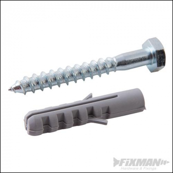 Fixman Satellite Fixing Kit 4pk - M10 x 80mm - Code 876236