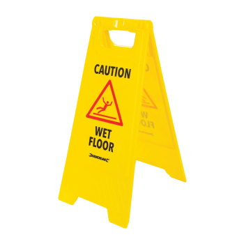 Silverline 'A' Frame Caution Wet Floor Sign - 295 x 610mm English - Code 883504