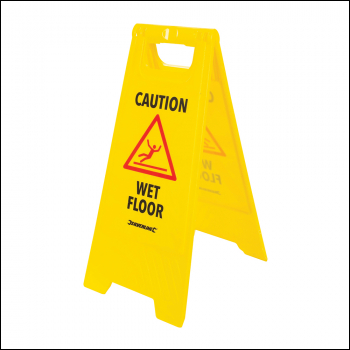 Silverline 'A' Frame Caution Wet Floor Sign - 295 x 610mm English - Code 883504