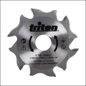 Triton Biscuit Jointer Blade 100mm - TBJC - Code 899068