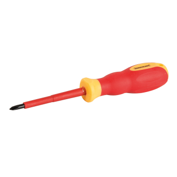 Silverline VDE Soft-Grip Electricians Screwdriver Phillips - PH1 x 80mm - Code 899786