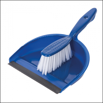 Task Dustpan & Brush Set Display Box 24pk - 280 x 220mm - Code 902240