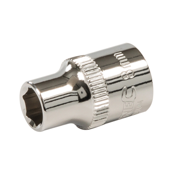 Silverline Socket 3/8 inch  Drive 6pt Metric - 8mm - Code 902942