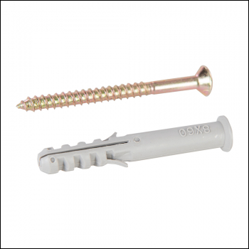 Fixman Frame Fixings 10pk - 8 x 60mm - Code 906229
