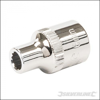Silverline Tools Silverline 910309 Socket 3/8 Drive 12pt Metric Silverline Tools Silverline 910309 Socket 3/8 Drive 12pt Metric