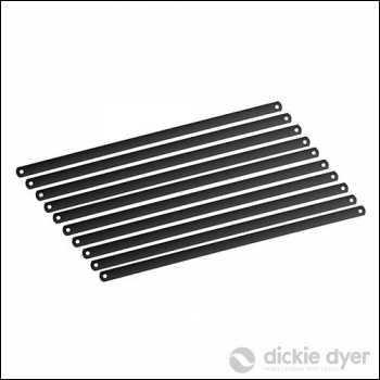 Dickie Dyer Bi-Metal Hacksaw Blades 10pk - 300mm / 12 inch  24tpi - Code 910593