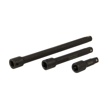 Silverline Impact Extension Bar Set 1/2 inch  3pce - 75, 150 & 250mm - Code 913899