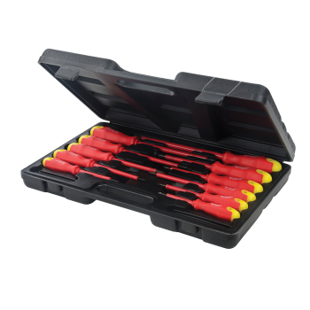 Silverline Insulated Soft-Grip Screwdriver Set 11pce - 11pce - Code 918535