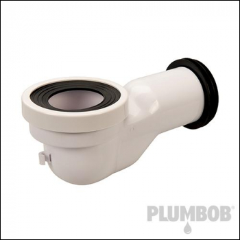 Plumbob Swan-Neck Pan Connector - 110mm - Code 926906