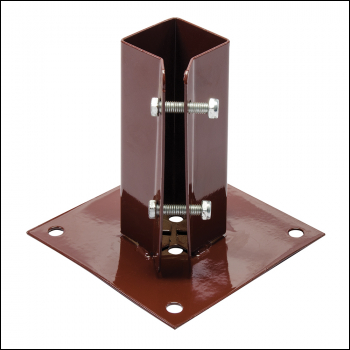 Fixman Bolt-Down Post Shoe - 50 x 50mm - Code 926988