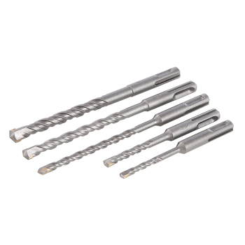 Silverline SDS Plus Masonry Drill Bit Set 5pce - 5pce - Code 930164