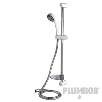 Plumbob White Shower Kit - 3 Spray Patterns - Code 931459