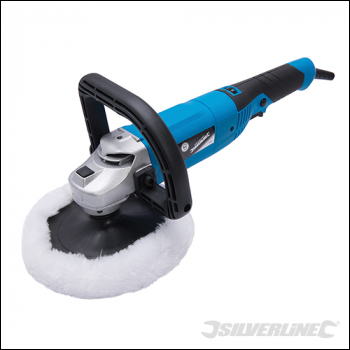 Silverline 180MM SANDER/POLISHER 1200W - EU - 1200W EU - Code 933971