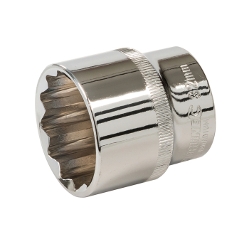 Silverline Socket 1/2 inch  Drive 12pt Metric - 32mm - Code 936009