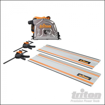 Triton TRITON 185MM TRACK SAW KIT 1400W - TTS185KITEU - Code 937329