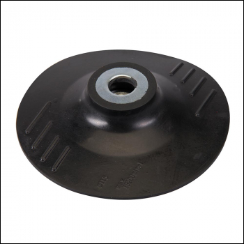 Silverline Rubber Backing Pad - 115mm - Code 941859