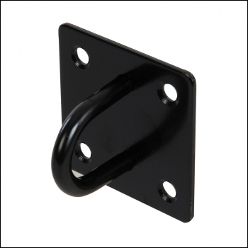 Fixman Chain Plate Black - Staple 50mm x 50mm - Code 943775