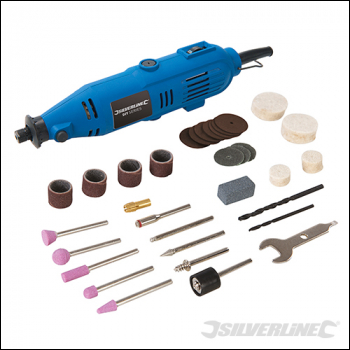 Silverline Multi-Function Rotary Tool 135W EU - 135W - Code 943792