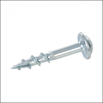 Triton Zinc Pocket-Hole Screws Washer Head Coarse - P/HC 8 x 1 inch  100pk - Code 948950