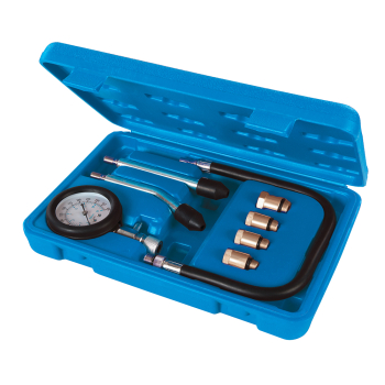 Silverline Petrol Engine Compression Test Kit 8pce - 0 - 300psi - Code 953656