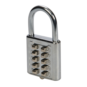 Silverline Digital Combination Padlock 10-Digit - 38mm - Code 960640