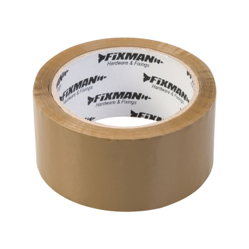 Fixman Packing Tape - 48mm x 66m Brown 6pk - Code 967758