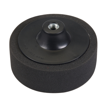 Silverline M14 Foam Polishing Head - 150mm Soft Black - Code 978708