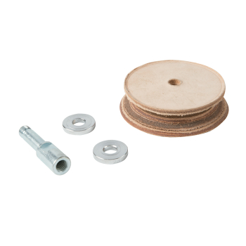 Triton Profiled Leather Honing Wheel - TWSLHW Profiled Leather Honing Wheel - Code 980292