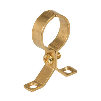 Plumbob Brass Pipe Bracket - 5pk 22mm - Code 984778