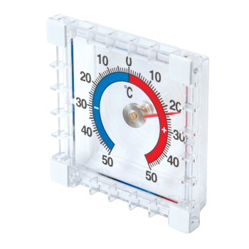 Silverline Indoor/Outdoor Stick-On Thermometer - -50° to +50°C - Code 985719