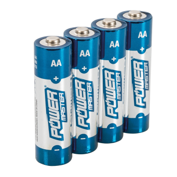 Powermaster AA Super Alkaline Battery LR6 4pk - 4pk - Code 992118