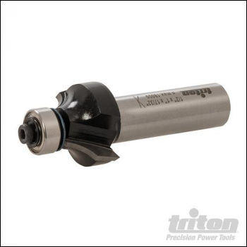 Triton 1/2 inch  Roundover Bit - 1-1/2 inch  x 3/4 inch  - Code 993068
