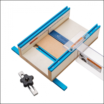 Rockler Table Saw Small Parts Sled - 12 inch  x 15-1/2 inch  x 3-1/2 inch  - Code 996182
