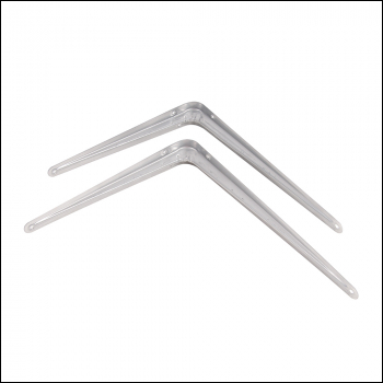 Fixman London Grey Shelf Bracket 20pce - 300 x 250mm - Code 997522