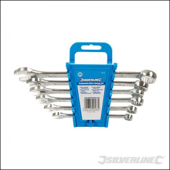 Sp20 38 1116 Silverline Combination Spanner Set 6pce 3//8-11//16/" Af