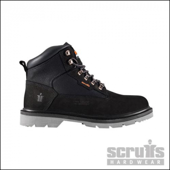 Scruffs Twister Nubuck Boot Black - Size 12 / 47 - Code T54328