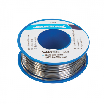 Silverline Solder Roll - 100g - Code AS15