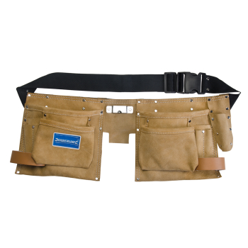 Silverline Double Pouch Tool Belt 8 Pocket - 300 x 200mm - Code CB05