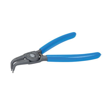 King Dick Outside Circlip Pliers Bent Metric - 165mm - Code CPOB165