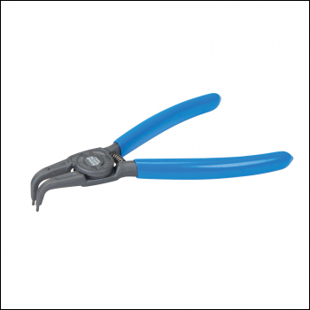 King Dick Outside Circlip Pliers Bent Metric - 165mm - Code CPOB165