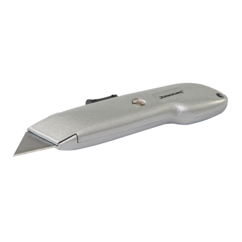 Silverline Auto Retractable Safety Knife - 140mm - Code CT11
