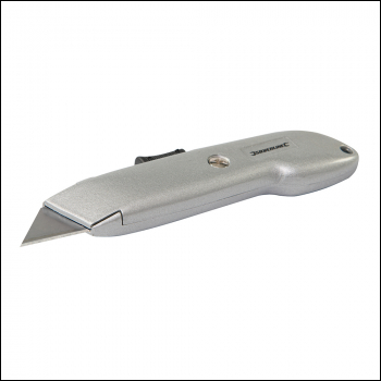 Silverline Auto Retractable Safety Knife - 140mm - Code CT11