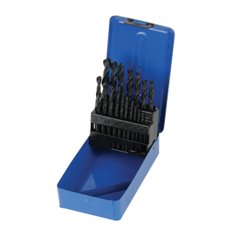 Silverline HSS-R Jobber Drill Bit Set 19pce - 1 - 10mm - Code DS50
