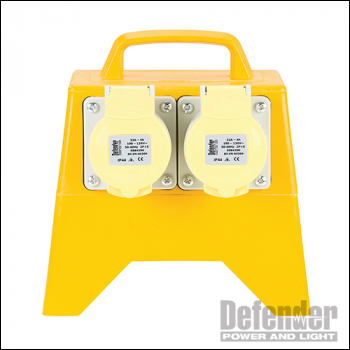 Defender Splitter Box 2 x 32A - 110V - Code E13111
