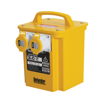 Defender 3kVA Portable Transformer 16A - 110V - Code E203010