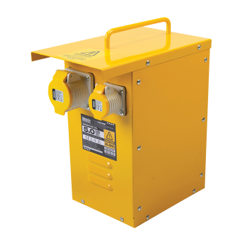 Defender 5kVA Metal Heater Transformer 16A / 32A - 110V - Code E205062
