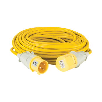 Defender Extension Lead Yellow 4mm2 32A 25m - 110V - Code E85262